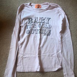 Juicy Couture: 100% Cotton Long Sleeved T-Shirt